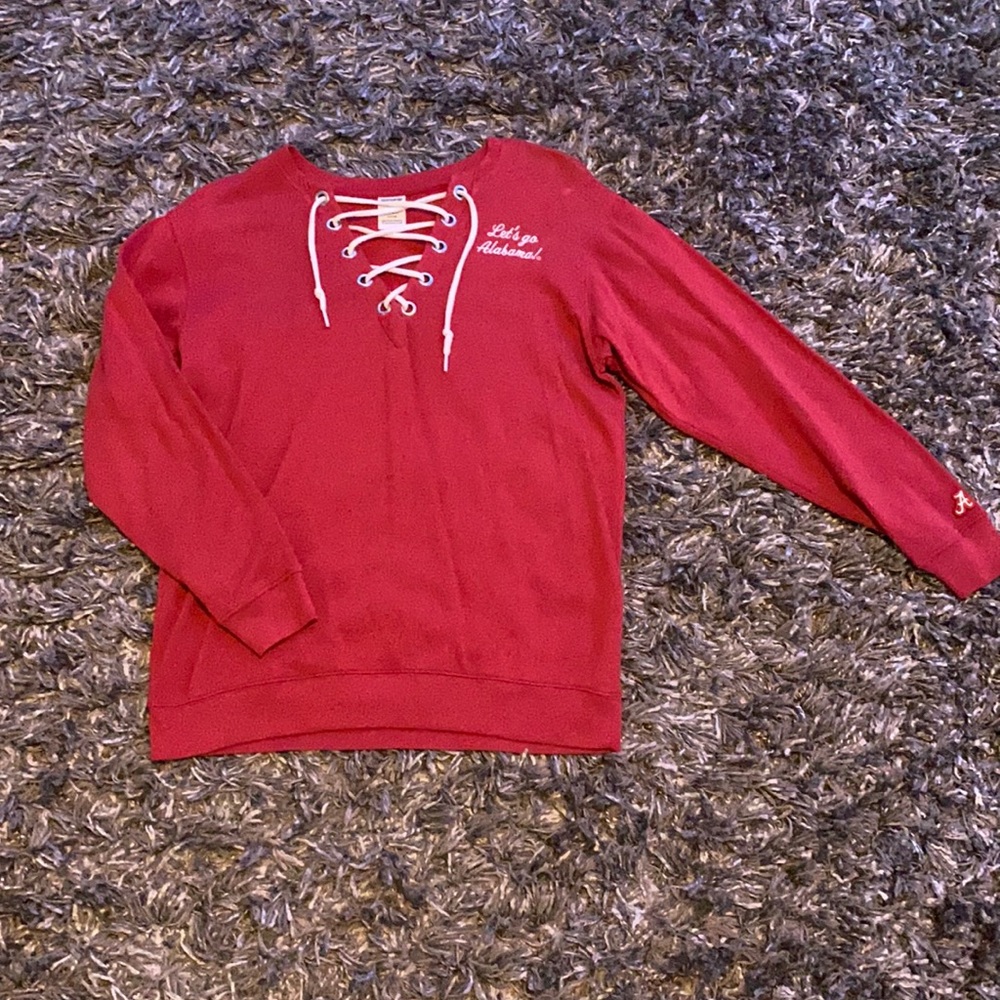 Red Alabama long sleeve/pullover size S